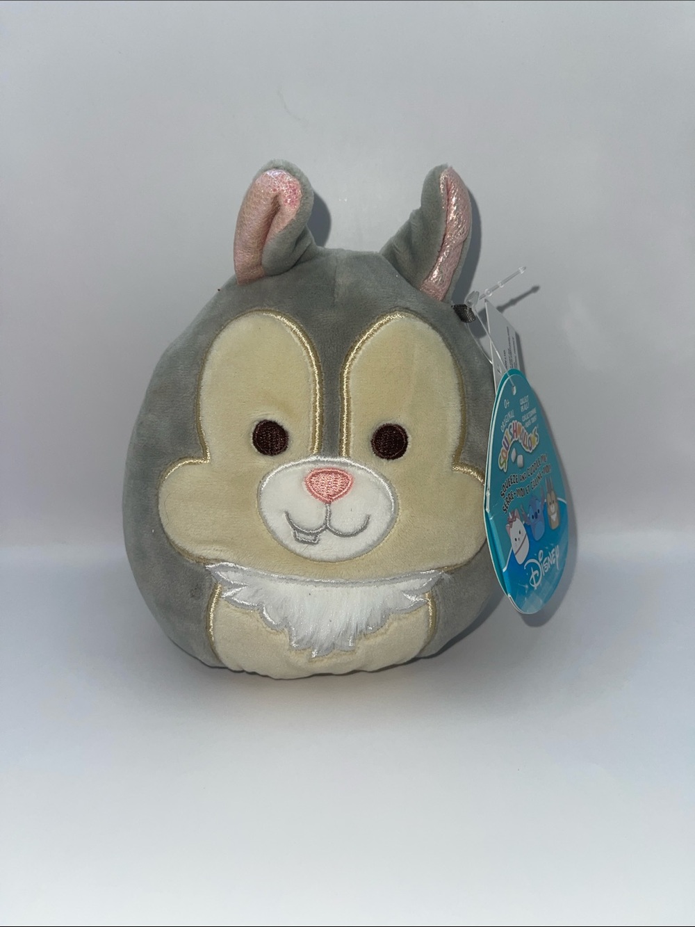 Disney Thumper Gray and Cream Bunny Squishmallow